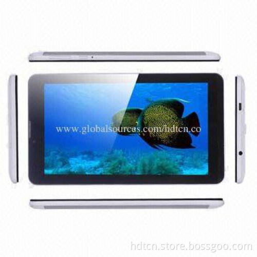 10.1-inch Tablet PCs with MTK8382 Quad-core, 3G, Bluetooth, GPS, Super Slim Design